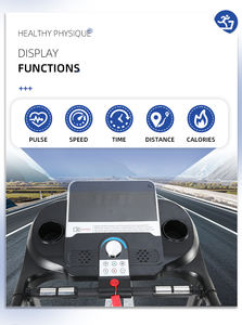 Professionelles Walking Pad Laufband für Zuhause mit Griff, Puls-LED-Anzeige - Product Image 4