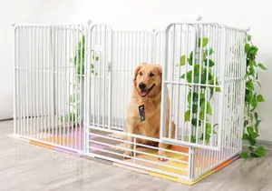 Wholesale Outdoor Pet Sentinel Exercise Circumference All Wire Dog Playpen Metal Pet Playpen For Dog Kennel