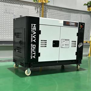 เครื่องกำเนิดไฟฟ้าดีเซลแบบเงียบพิเศษ 3kva 5kva 8kva 10kva สตาร์ทอัตโนมัติและสตาร์ทระยะไกล แบบพกพาสำหรับใช้ในบ้าน 110V/220V/380V 50/60Hz - Product Image 1