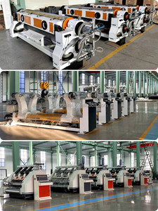 Machine à onduler le carton simple face <span class=keywords><strong>d</strong></span>'<span class=keywords><strong>occasion</strong></span> à bon prix pour la fabrication de feuilles de carton ondulé - Product Image 3