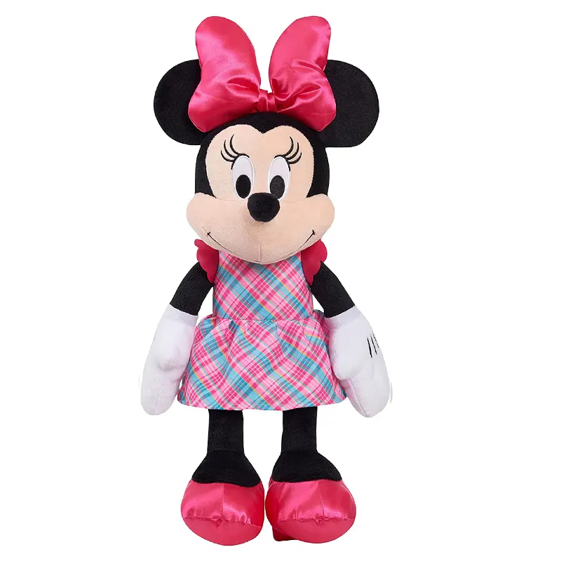Low price Custom Soft cute stuffed animals pink Minnie Mickey plush gift for kids Large Stuffed Cartoon Animal Mouse