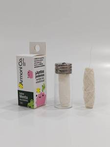 Fil de soie biologique certifié CE, biodégradable, doux pour les gencives, plus de 20 designs d'emballage, fil <span class=keywords><strong>dentaire</strong></span> à la menthe, remise en vrac - Product Image 5