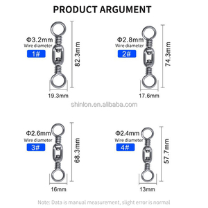 Anzuelo Giratorio Doble de Acero Inoxidable de Alta Resistencia, Giratorio y Suave, para Pesca de Grandes Peces, Uso en Barcos de Pesca - Product Image 6
