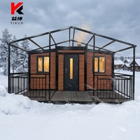 Maison préfabriquée extensible moderne personnalisée pour bureau, villa, cuisine et salle de bain