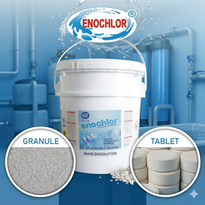 Hipoclorito de Calcio al 70% Granular, Certificado por NSF y PMRA, Gránulos Clorantes en Tambor de 45 kg, <span class=keywords><strong>Cloro</strong></span> para Spa y Jacuzzi, al Mejor <span class=keywords><strong>Precio</strong></span> - Product Image 2