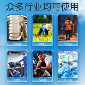 Guantes de Trabajo Antiestáticos de Nailon con Palma y Dedos Recubiertos de PU, Antideslizantes, para la Industria de la Construcción, 13 Puntadas - Product Image 3