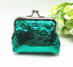 I più popolari della sirena reversibile paillettes piccola mano cambiamento della borsa della moneta di fantasia piccola borsa - Product Image 4