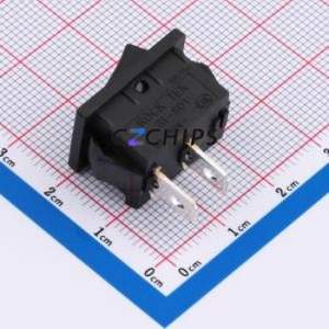 RT-S01-147-L17NB1B Rocker Switch Through hole Component (THT),P=7mm Switch 21mm 15mm Concave Bend 10A - Product Image 2