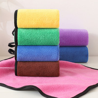 Serviette de nettoyage et de séchage automobile en microfibre corail 600 g/m² personnalisée, séchage rapide, douce et absorbante