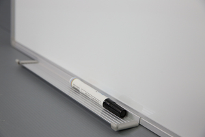 Esquinas de montaje ocultas marco de aluminio acero lacado pizarra magnética borrado en seco pizarra de escritura personalizada pizarra blanca - Product Image 6