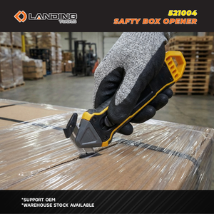 Ouvre-boîte et couteau utilitaire ergonomique robuste 521004 pour le bricolage, la découpe de cartons, l'emballage en entrepôt et l'utilisation au bureau - Product Image 2