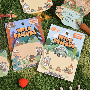 Capibara serie amico selvaggio blocco <span class=keywords><strong>scrittura</strong></span> forma <span class=keywords><strong>speciale</strong></span> note adesive per una <span class=keywords><strong>scrittura</strong></span> efficace - Product Image 6