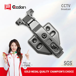 Nhôm cửa bản lề mềm đóng Heavy Duty bản lề thủy lực giấu đồ nội thất phần cứng Tủ bản lề - Product Image 2