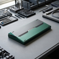 Teal Green Mechanical Keyboard Case Sheet Metal Keyboard Shell Gaming Keyboard Cover