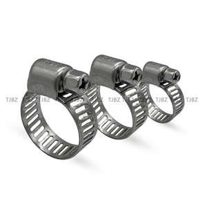 미국식 스테인레스 스틸 호스 클램프 범용 하드웨어 클램프 고무 플라스틱 호스 <span class=keywords><strong>Pvc</strong></span> 파이프 클램프 - Product Image 2