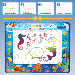 <span class=keywords><strong>Tappetino</strong></span> <span class=keywords><strong>Magico</strong></span> per Disegno Senza Macchie, Giocattolo Educativo Regalo per Bambini e Bambine - Product Image 3