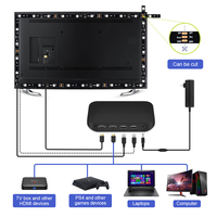 Tira de Luces LED Joystar, Iluminación de Fondo para TV, Decoración del Hogar, RGB Sincronizada con la Pantalla