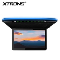Monitor de Techo XTRONS de 13.3 Pulgadas FHD Ultrafino Digital TFT 16:9 con Altavoces Estéreo Integrados y Entrada HD