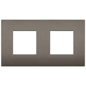 Cubierta Metálica para Interruptor de Pared de 2 Botones, 16.1 cm de Largo, 9 cm de Ancho, 0.8 cm de Alto - Product Image 1