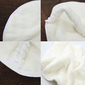 Coral Fleece Face Towel 23x25cm <b>Hot</b> <b>Cold</b> Compress Moisturizing Beauty Use - Product Image 4