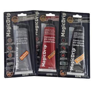 Sellador Adhesivo <span class=keywords><strong>de</strong></span> Silicona RTV Negro <span class=keywords><strong>de</strong></span> Alta <span class=keywords><strong>Temperatura</strong></span>, 85g, para Reparación Automotriz, Construcción y Embalaje - Product Image 1