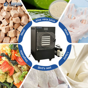 Ev Tipi HFD-5S 4KG 6KG Gıda Meyve Sebze Dondurarak Kurutma Makinesi Vakum Pompalı Küçük Liofilizatör Satılık - Product Image 6