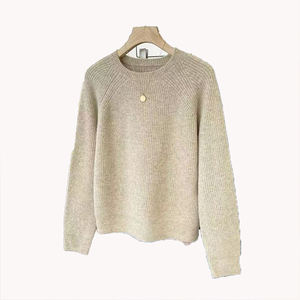 เสื้อสเวตเตอร์คอวีแขนยาวแฟชั่นสำหรับผู้หญิง สไตล์ลำลอง ใส่สบาย เหมาะสำหรับฤดูใบไม้ร่วงและฤดูหนาว รุ่นใหม่ล่าสุด - Product Image 3