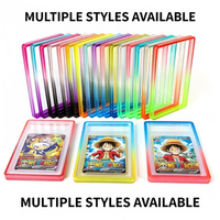 Versandfertige Juvida PS Slab Case TPU+PC Stoßfeste Visitenkarten-Schutzhülle Anti-Vergilbung UV-Beständig 10mm Dicke Klare Rückseite