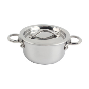 Stainless Steel Tri-ply Mini Sauce Pan - Product Image 2