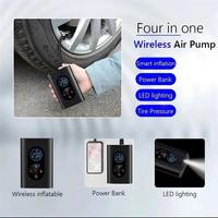 Bomba Eléctrica para Bicicleta SAFE de 150 PSI y 4000 mAh con Luz LED, Diseño Mini Inalámbrico, Batería Recargable, Lubricación sin Aceite, Silenciosa
