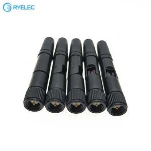 חם למכירה מקורה 2.2dbi 868 פסיבי mhz מיני קצר גומי אנטנה מסתובבת עם מחבר זכר - Product Image 2