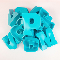 6 Zoll Silikon Buchstabe A- Z Epoxidharz Alphabet Form große Größe Nummer 0-9 Silikon form für Harz formen Silikon