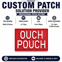 Écussons personnalisés 3D en PVC/silicone écologique avec logo de marque, à crochets et boucles, thermocollants, souples, pour chapeaux et vêtements