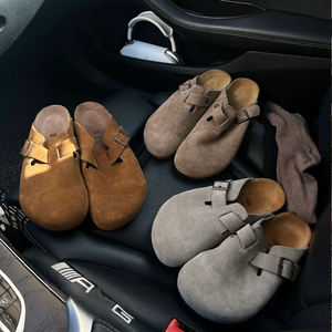 Birkenstocks allemands à bout fermé, orthopédiques, avec soutien de la voûte plantaire, unisexes, confortables, respirants, légers, semelle intérieure en daim souple - Product Image 4