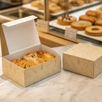 Vassoio Interno per Scatole da Forno in Cartone Riciclabile, Imballaggio per Macaron, Ordini all'Ingrosso per Negozi di Dolci