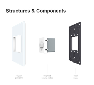 Sensor detector de movimiento PIR de seguridad estándar de EE. UU. <span class=keywords><strong>LIVOLO</strong></span> Sensor de cuerpo humano montado en la pared de alta sensibilidad para Control de iluminación - Product Image 5