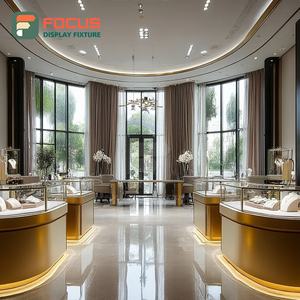 Vitrina Minimalista para Joyería, Panel de Vidrio Templado, Mueble para Exhibición de Joyas en Espacios de Boutique - Product Image 4