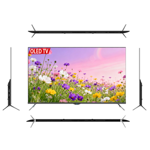 Ventas calientes No Border Led Televisores 43 50 55 65 75 <span class=keywords><strong>85</strong></span> <span class=keywords><strong>Pulgadas</strong></span> <span class=keywords><strong>Oled</strong></span> 4K Android Full Hd <span class=keywords><strong>Oled</strong></span> Smart <span class=keywords><strong>Tv</strong></span> - Product Image 1