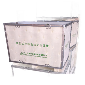 Dalian Youbang <b>Wood</b> Industry Export Grade Plywood <b>Crates</b> 900x250x250mm Fumigation Free Nail Free Turnover Boxes - Product Image 1