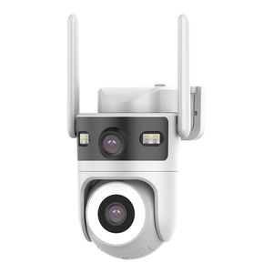 Năng lượng mặt trời cctv <span class=keywords><strong>camera</strong></span> ống kính kép 4MP tầm nhìn ban đêm PTZ wifi an ninh ngoài trời máy ảnh - Product Image 1