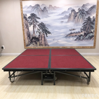 Escenario Plegable de Acero para Hotel, Plataforma Portátil Móvil, Escenarios Móviles para Eventos y Bodas en Venta, Estructura de Exhibición