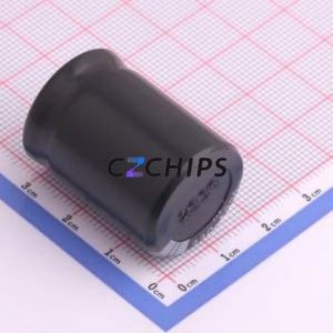 Condensador Electrolítico de Aluminio HP2P331MP300S55CE0 de Montaje a Presión (THT), Componente de Orificio Pasante, D22xL30mm - Product Image 2