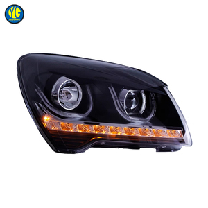 YU GUANG Fari LED per <span class=keywords><strong>Kia</strong></span> <span class=keywords><strong>Sportage</strong></span> 2006-2012, Aggiornamento Luci Anteriori, <span class=keywords><strong>Accessori</strong></span> <span class=keywords><strong>Auto</strong></span>, Luci Diurne, Fari - Product Image 2