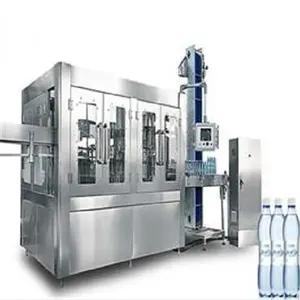 Purified Mineral Water filling capping machine production line