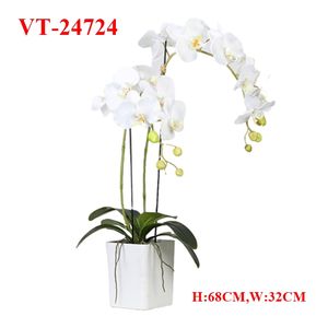2025 plus récent Polyester artificiel Phalaenopsis/Cymbidium Pot de plante 94CM x 39cm modèle VT-24721 Graduation noël nouvel an pâques - Product Image 5