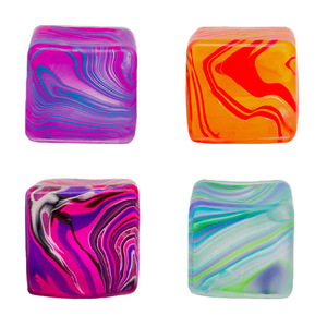 Juguete Antiestrés de Azúcar de Malta en Cubos de Hielo Flow Mark, Juguete para Aliviar el Estrés, Juguete de Azúcar de Malta en Cubos de Hielo para Apretar - Product Image 4