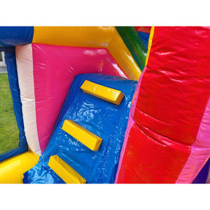 Château gonflable commercial à thème banane coloré, très populaire, avec toboggan, pour divertissement extérieur ou <span class=keywords><strong>location</strong></span> d'équipements de fête - Product Image 4