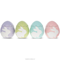Keramik angepasste Frühlings dekor Osterhasen Kaninchen gesichtslose Puppe Plüsch Osterhasen Gnom