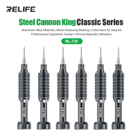 Tournevis RELIFE RL-730 Steel King Classic Series, forte attraction magnétique pour le démontage de téléphones portables
