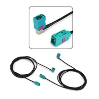 HSD4 + 2 kabel ekstensi HD LVDS membalikkan gambar, konektor mobil transfer kecepatan tinggi RGB, harness pembersih tinggi kontrol pusat
